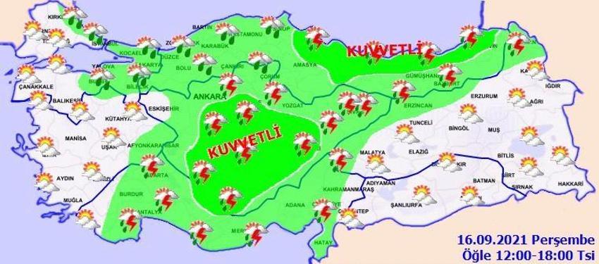 Meteoroloji alarm verdi! MGM'den son dakika kodlu uyarı, iller açıklandı, çok kuvvetli olacak