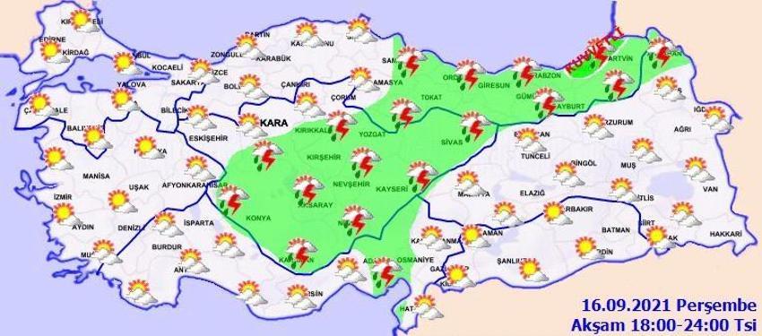 Meteoroloji alarm verdi! MGM'den son dakika kodlu uyarı, iller açıklandı, çok kuvvetli olacak