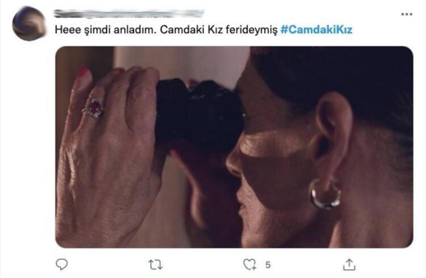 Camdaki Kız'da olay sahne! Yatak odasını dürbünle izledi