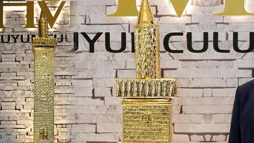 Kilolarca altınla elbise yaptılar! Fiyatını duyan şaştı kaldı