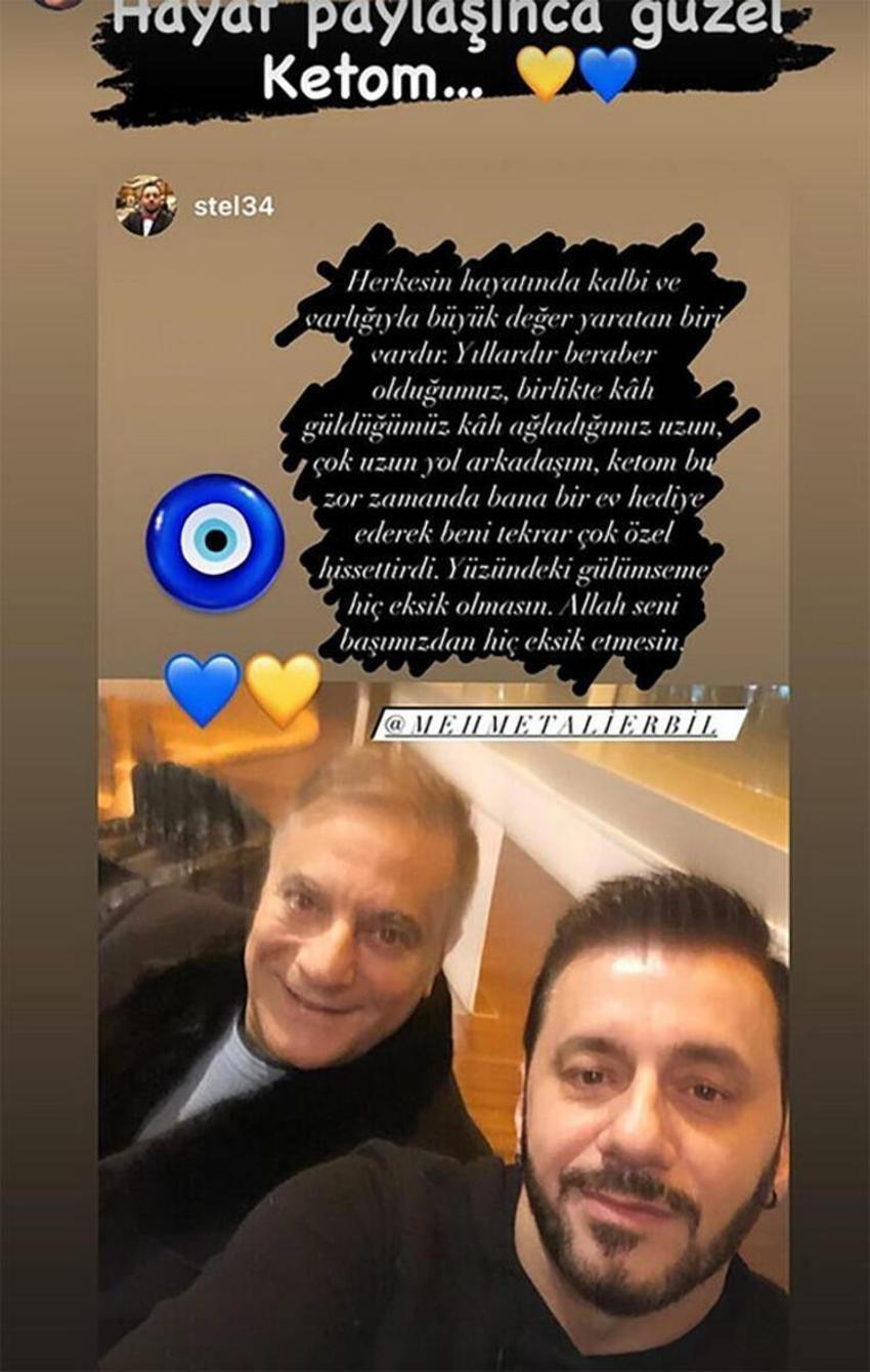 Mehmet Ali Erbil'den büyük jest! Stelyo Pipis'e ev hediye etti