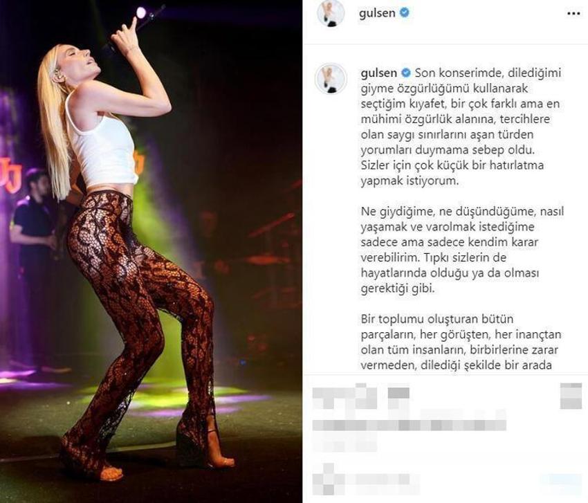 Gülşen sahnede yine şaşırttı! Fiyatı dudak uçuklattı!