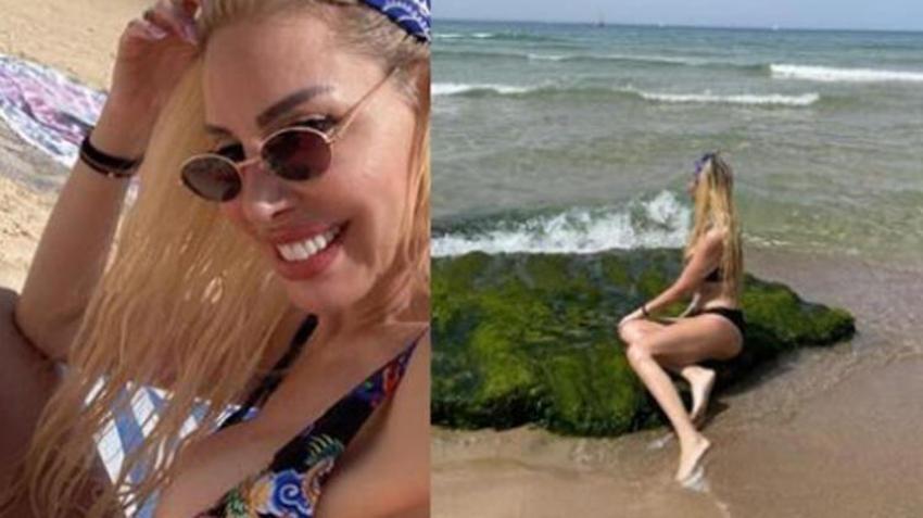Linet'in bikinili pozlarında dikkat çeken detay!