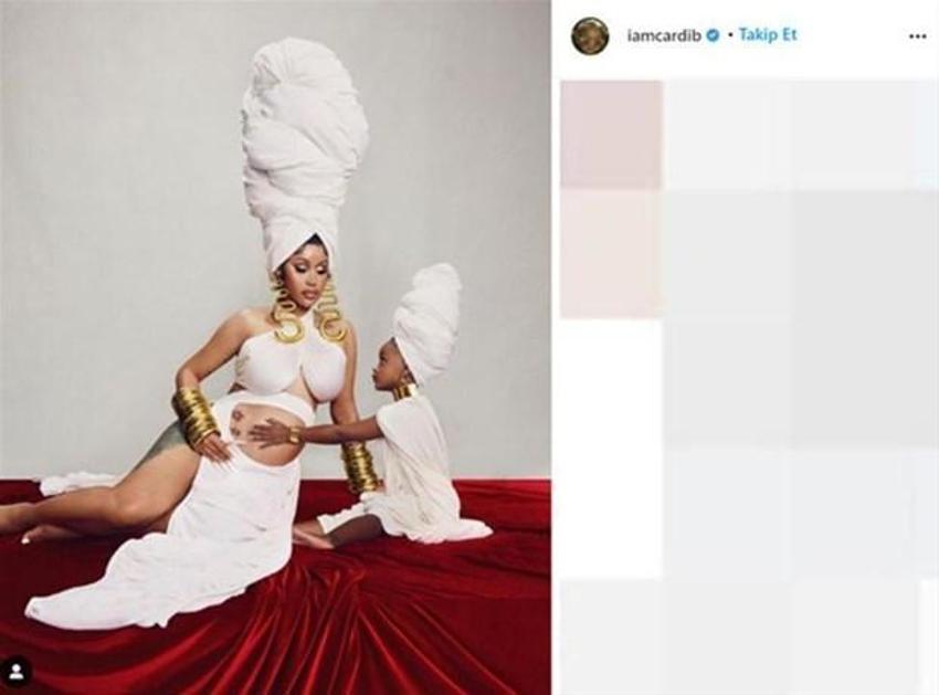 Doğum yaptı, anında forma girdi! Cardi B'den 'estetik' iddialarına yanıt