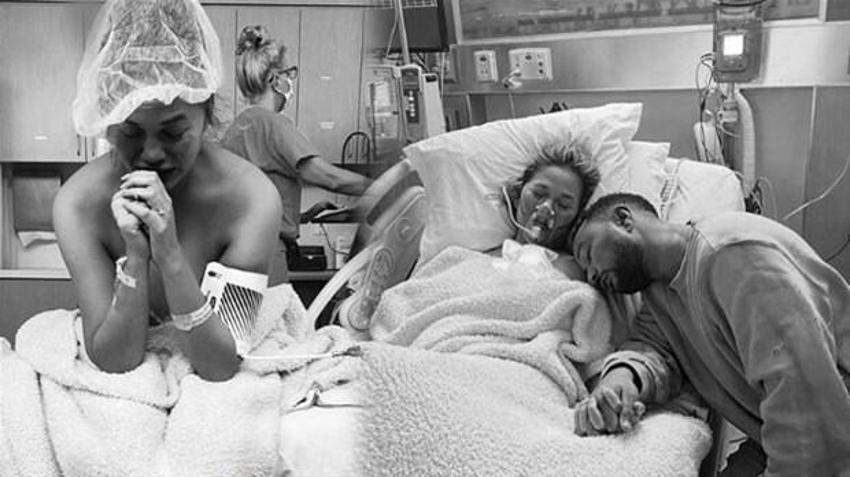 Chrissy Teigen: Hayal edebileceğim en büyük acıyı verdim