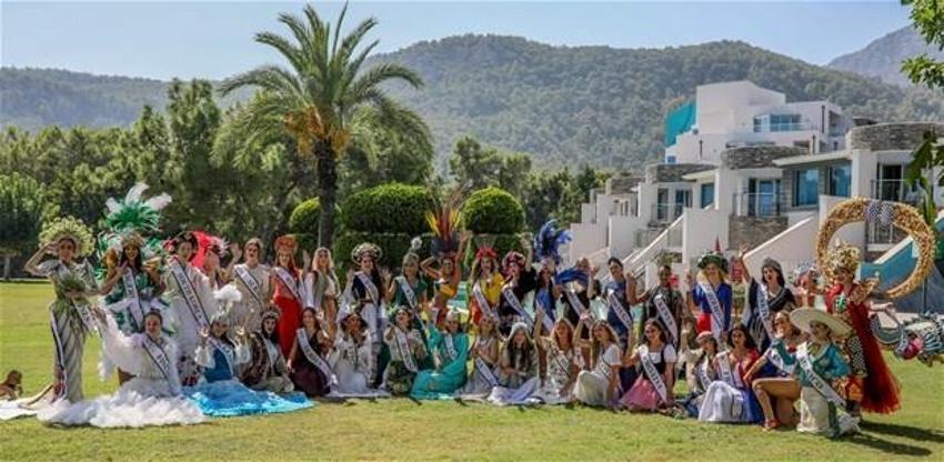 40 ülkenin en güzelleri Antalya’da buluştu! Renkli anlar