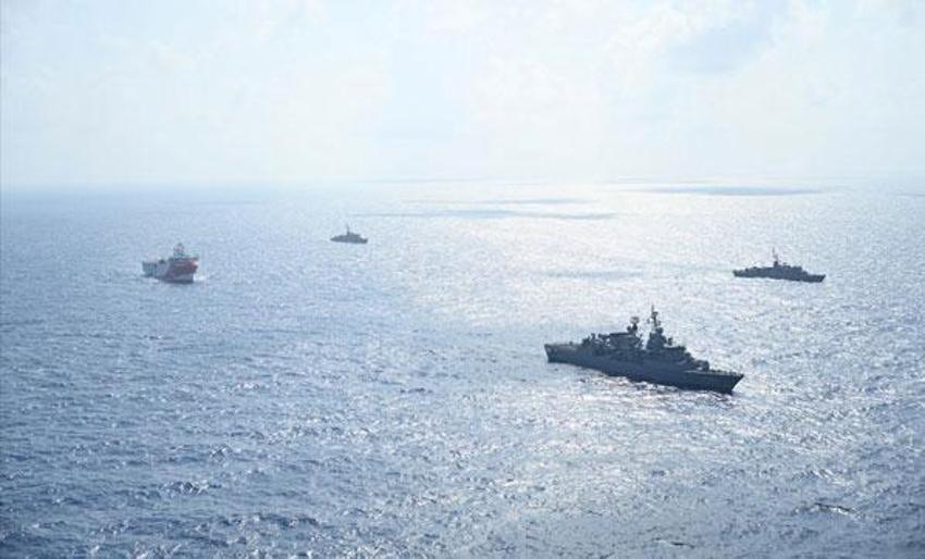 Doğu Akdeniz'de Navtex savaşları başladı! ABD ordusundan Ege Denizi'nin ortasına devasa savaş gemisi filosu...