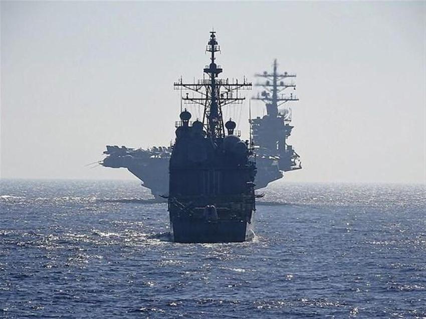 Doğu Akdeniz'de Navtex savaşları başladı! ABD ordusundan Ege Denizi'nin ortasına devasa savaş gemisi filosu...