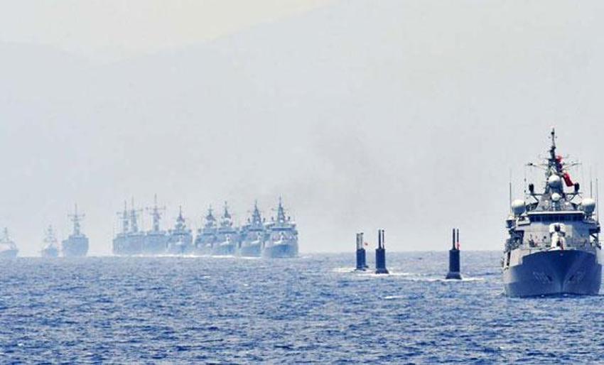 Doğu Akdeniz'de Navtex savaşları başladı! ABD ordusundan Ege Denizi'nin ortasına devasa savaş gemisi filosu...