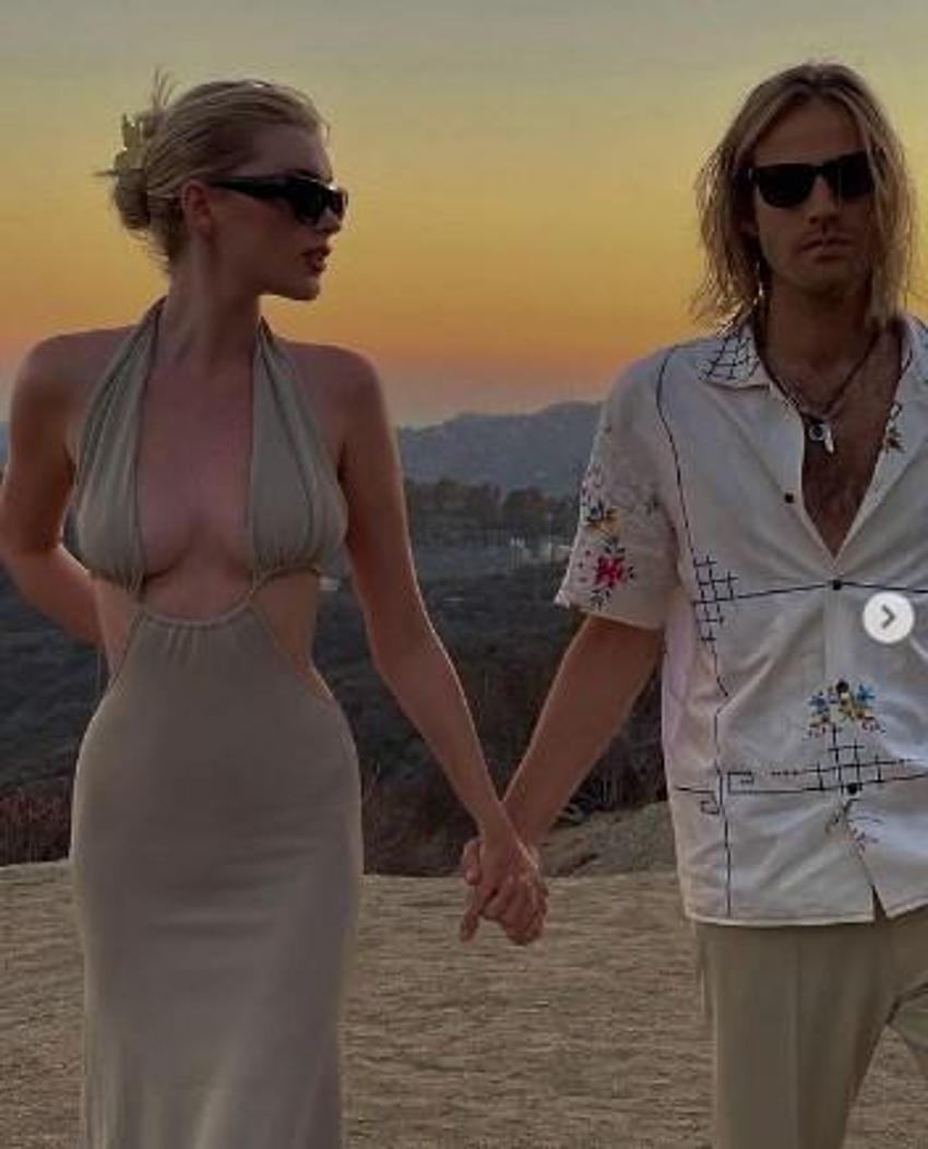 Ünlü manken Elsa Hosk'un bebeğiyle çıplak pozlar vermesi tepki çekti!