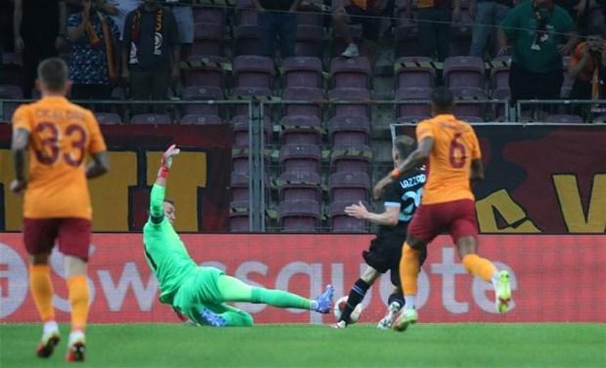 Strakosha kendi kalesine attı Galatasaray Lazio'yu devirip liderlik koltuğuna oturdu!