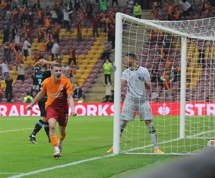 Strakosha kendi kalesine attı Galatasaray Lazio'yu devirip liderlik koltuğuna oturdu!