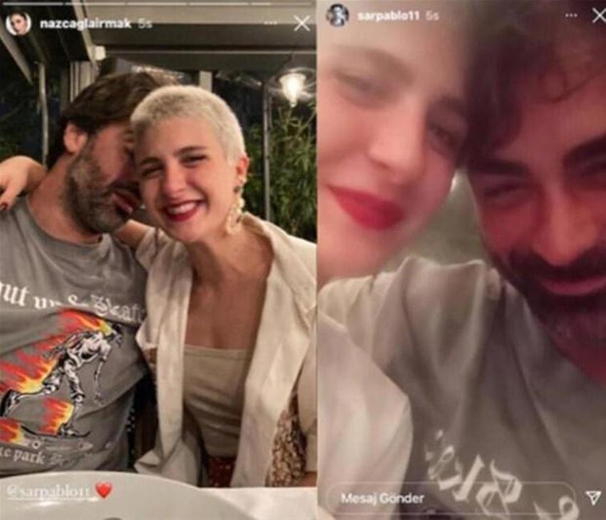 Sarp Levendoğlu ile Naz Çağla Irmak ilk kez birlikte görüntülendi