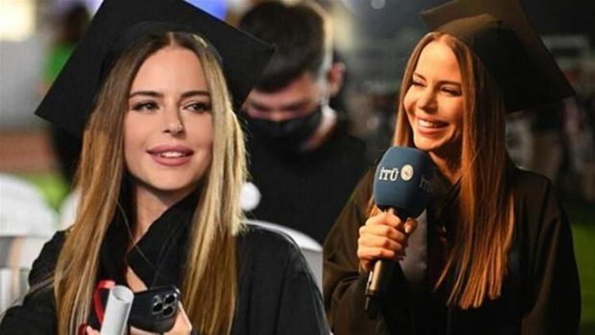 Şarkıcı Simge Sağın 15 yıl sonra mezun oldu! Kep töreninde...
