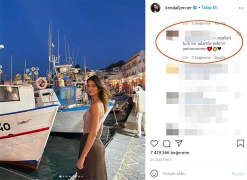Kendall Jenner sır perdesini kaldırdı! Türk hayranları...