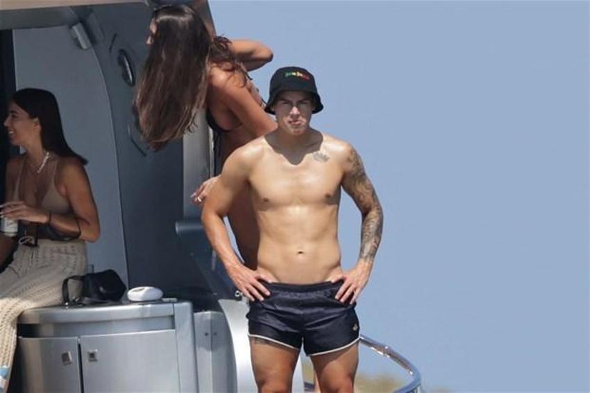 James Rodriguez'in İbiza tatili görüntüleri olay yarattı!