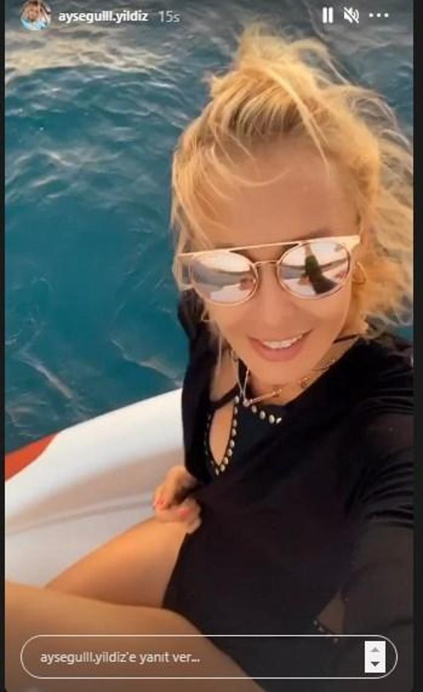 Ayşegül Yıldız yaza böyle veda etti!