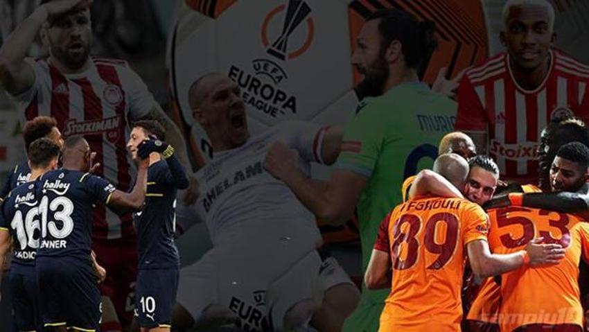 UEFA Avrupa Ligi'nde Fenerbahçe ve Galatasaray'ın rakipleri belli oldu! Vedat Muriç, Valbuena ve Frey...
