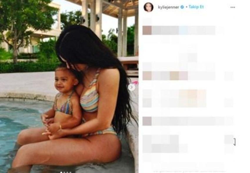 Kylie Jenner ve Travis Scott kızları Stormi'nin hayalini gerçekleştirdi!