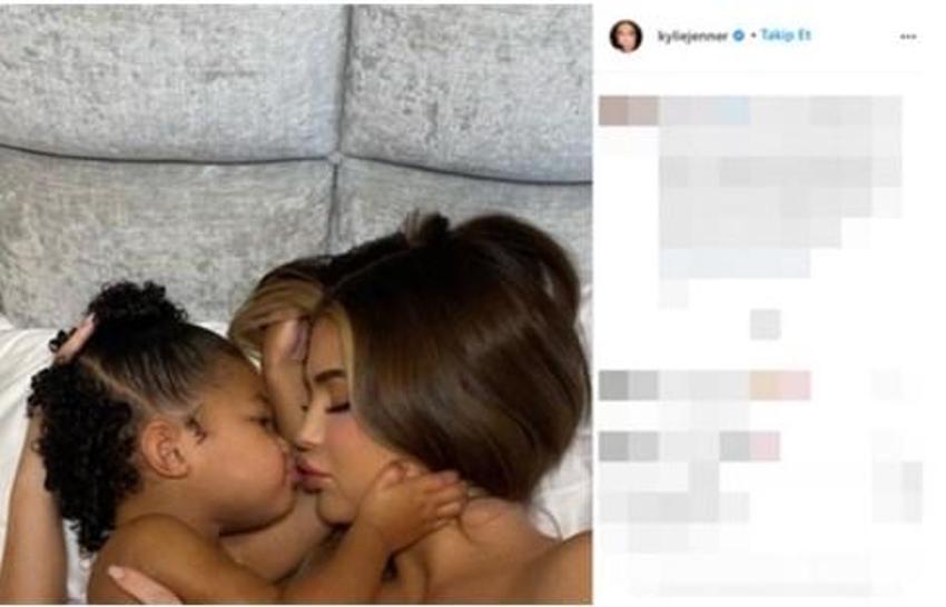Kylie Jenner ve Travis Scott kızları Stormi'nin hayalini gerçekleştirdi!