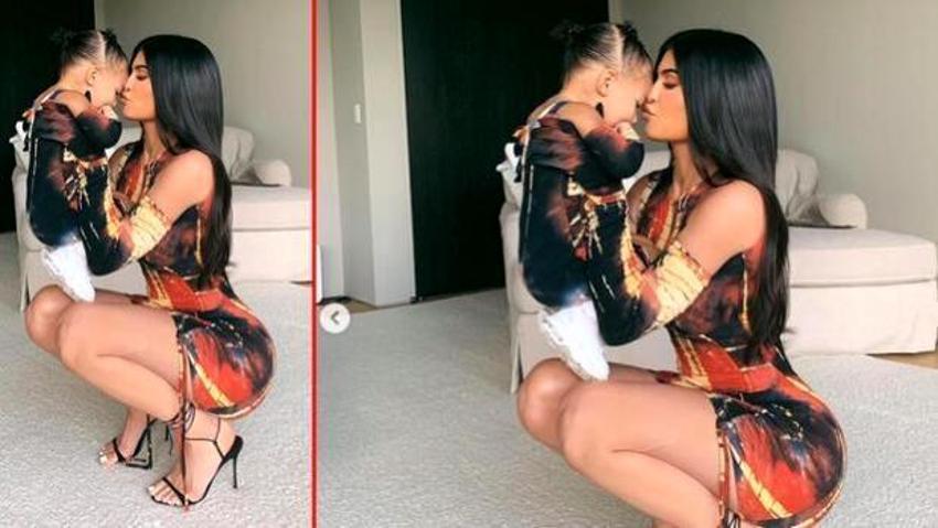 Kylie Jenner ve Travis Scott kızları Stormi'nin hayalini gerçekleştirdi!