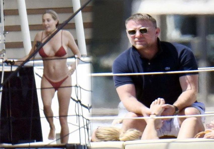 Guy Ritchie ve eşi Jacqui Ainsley tekne tatilinde! 'Teknede ayak masajı'