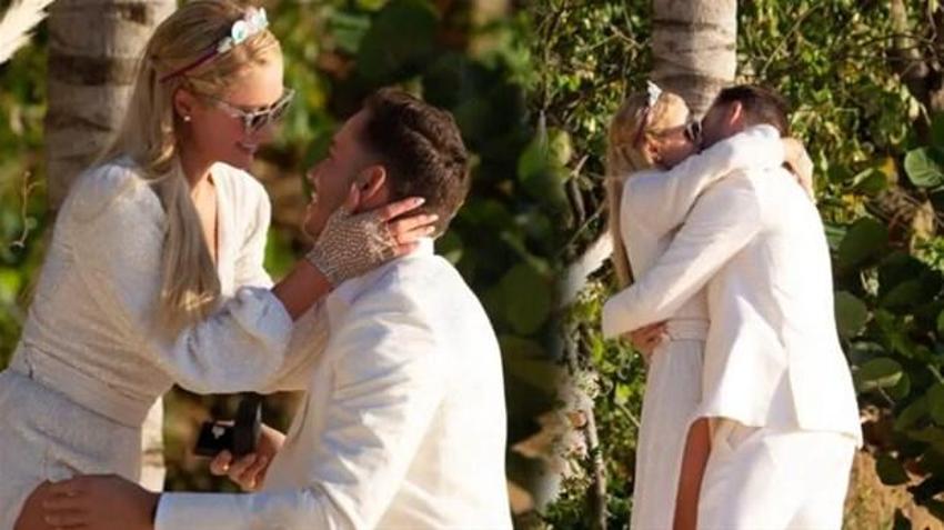Paris Hilton’un üstsüz pozları sosyal medyayı yaktı geçti!