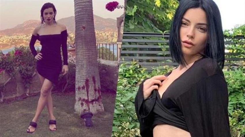Merve Boluğur'dan bikinili tatil pozu!