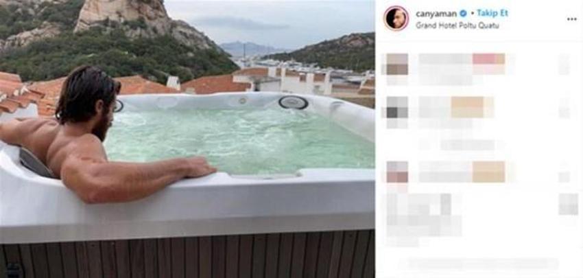 Burak Hakkı ve Can Yaman jakuzi piştisi oldu!