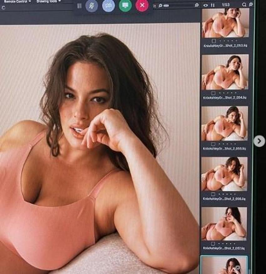 Ashley Graham'dan peş peşe cesur paylaşımlar!