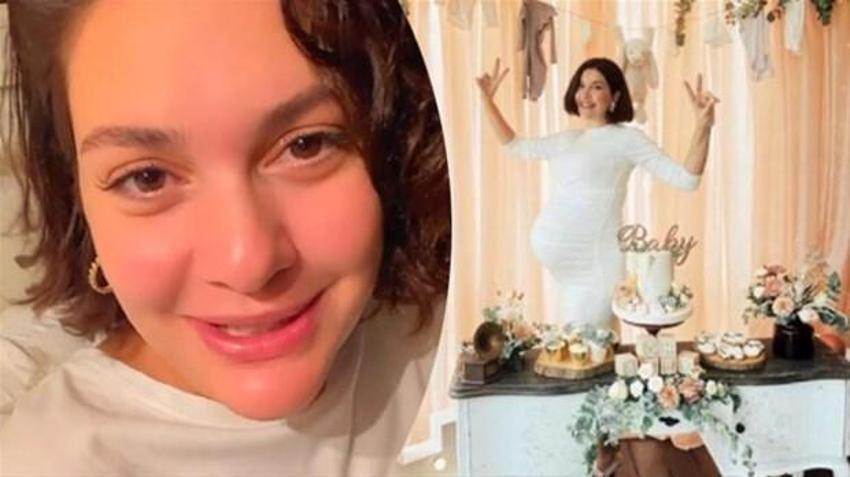 Bergüzer Korel'den doğuma sayılı günler kala baby shower partisi!