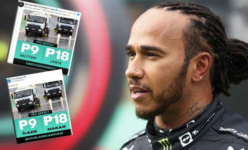 Formula 1'de son şampiyon Mercedes paylaştı Tuzla Belediyesi'nden cevap geldi: Lewis Hamilton ve Valteri Bottas...