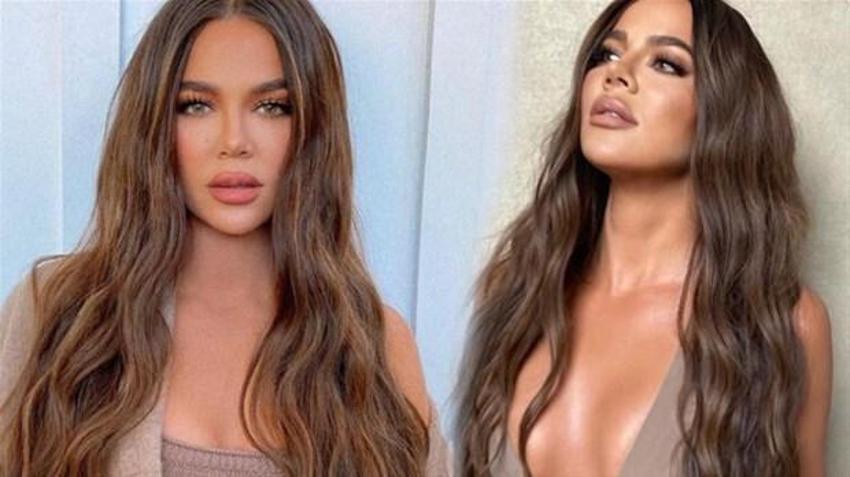 Kalça tartışmasını umursamadı! Khloe Kardashian kıvrımlarını sergiledi...