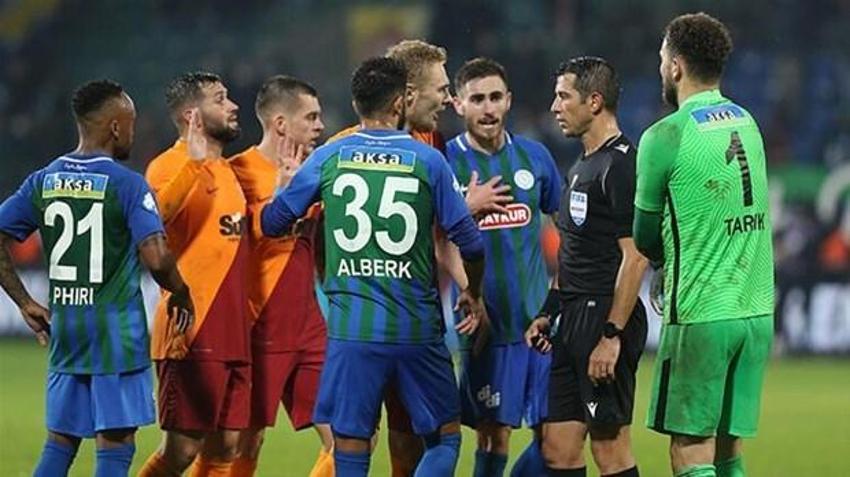 Ç.Rizespor - Galatasaray maçından sonra MHK'de Ali Palabıyık depremi! Serdar Tatlı...