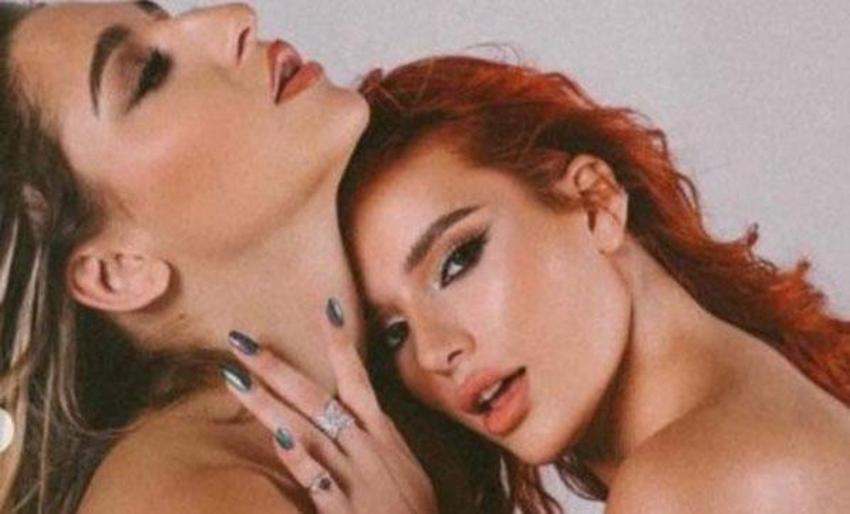 Bella Thorne'dan çıplak pozla mesaj!