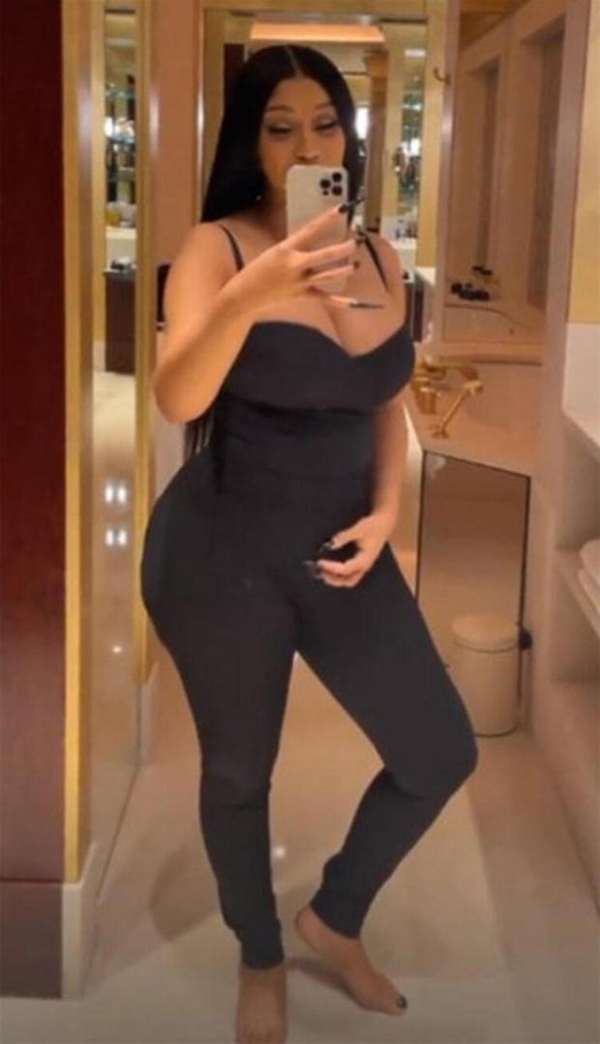 Cardi B'nin doğum gününe ünlü akını!