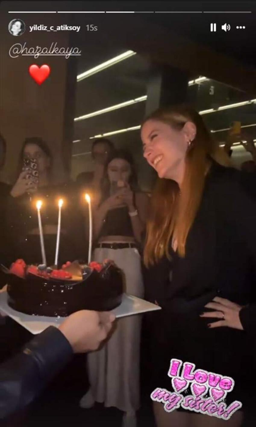 Hazal Kaya yeni yaşını kutladı! 'Kusura bakmayacak artık onun için çalışıyoruz!'