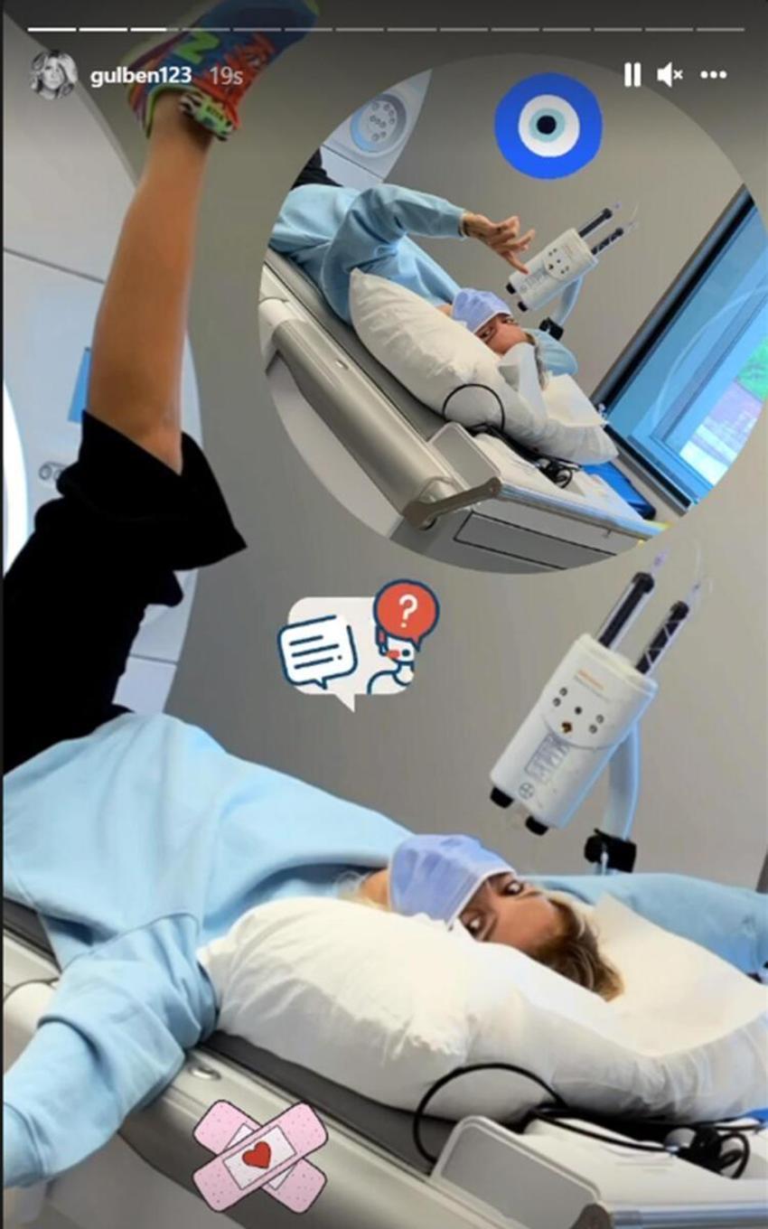 Gülben Ergen hastaneden paylaştı!