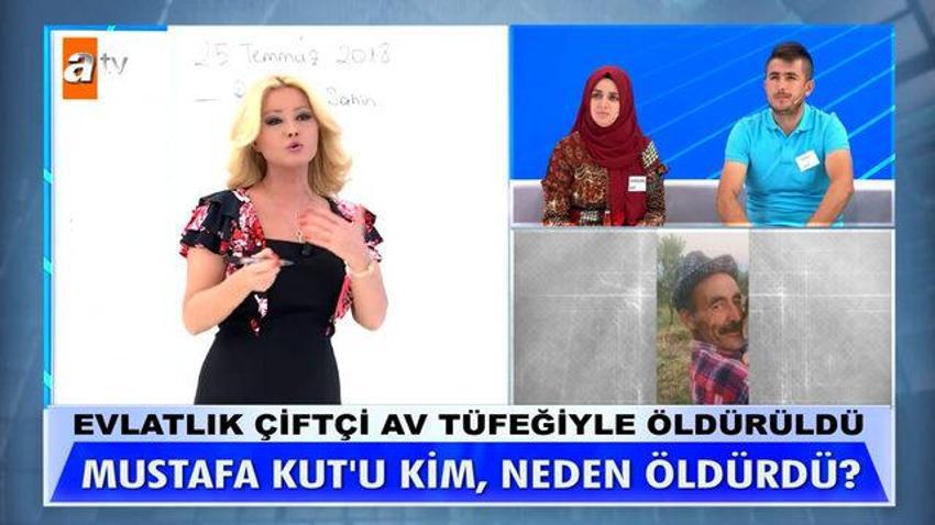Müge Anlı mektubu okuyunca şaşkına döndü! 'Seksi Dürdane, koca ineğim, tavşanım...'
