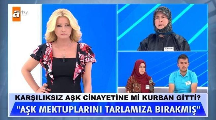 Müge Anlı mektubu okuyunca şaşkına döndü! 'Seksi Dürdane, koca ineğim, tavşanım...'