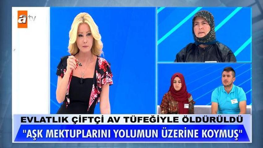 Müge Anlı mektubu okuyunca şaşkına döndü! 'Seksi Dürdane, koca ineğim, tavşanım...'