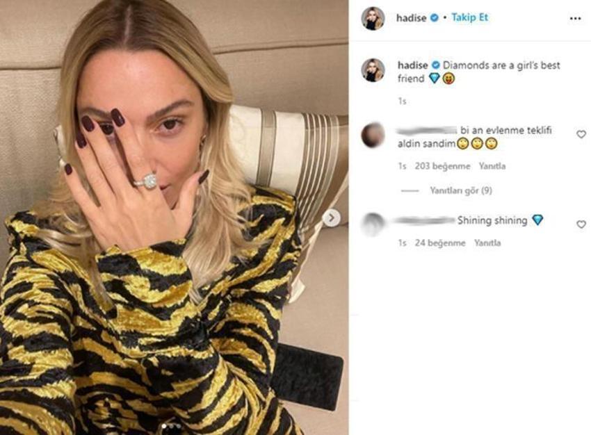 Hadise'den dikkat çeken paylaşım: Instagram yokken biz