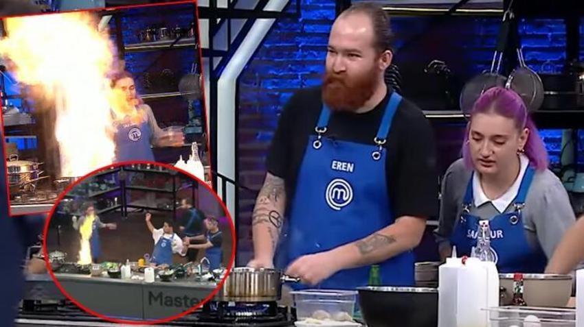 MasterChef Türkiye'de korkutan anlar! Mehmet Şef'ten sert tepki