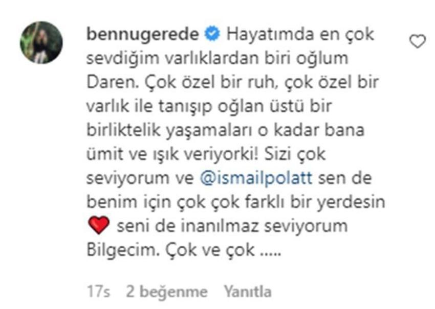 Tarkan'ın eski sevgilisi Bilge Öztürk aşkı Bennu Gerede'nin oğlu Daren Gerede Erkaya'da buldu