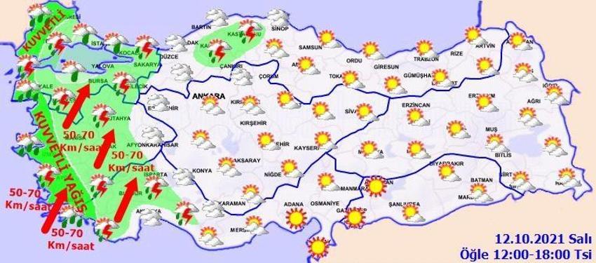 Meteoroloji'den son dakika uyarısı! 19 il için alarm verildi, aniden değişiyor, 6 derece birden düşüyor, çok kuvvetli...