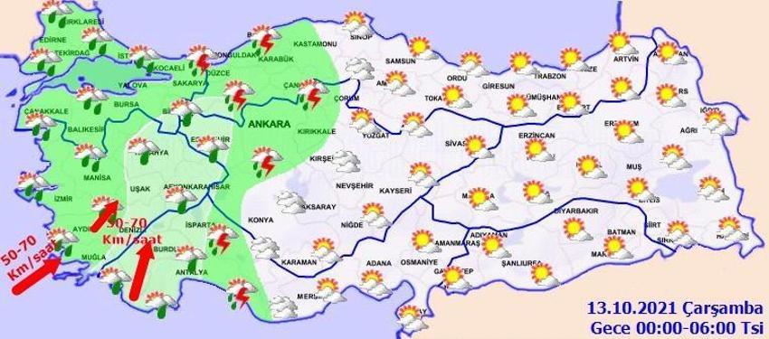 Meteoroloji'den son dakika uyarısı! 19 il için alarm verildi, aniden değişiyor, 6 derece birden düşüyor, çok kuvvetli...