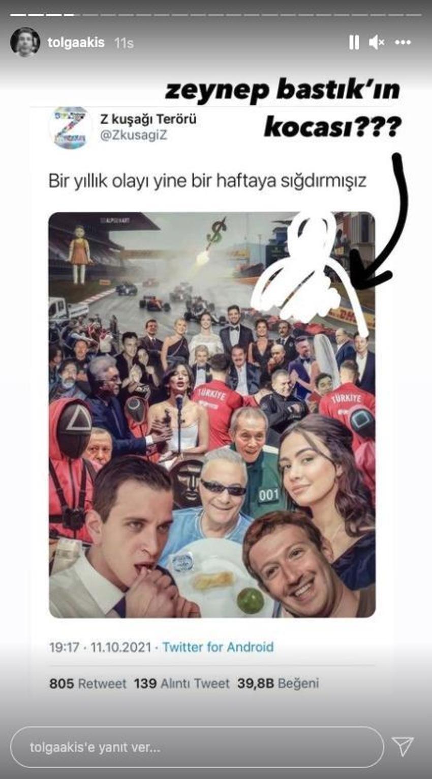 Zeynep Bastık'ın eşi Tolga Akış olay dans sonrası sessizliğini bozdu! Edis...