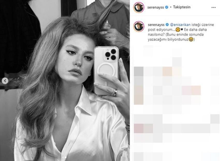 Serenay Sarıkaya: Bunu eninde sonunda yazacağımı biliyordunuz