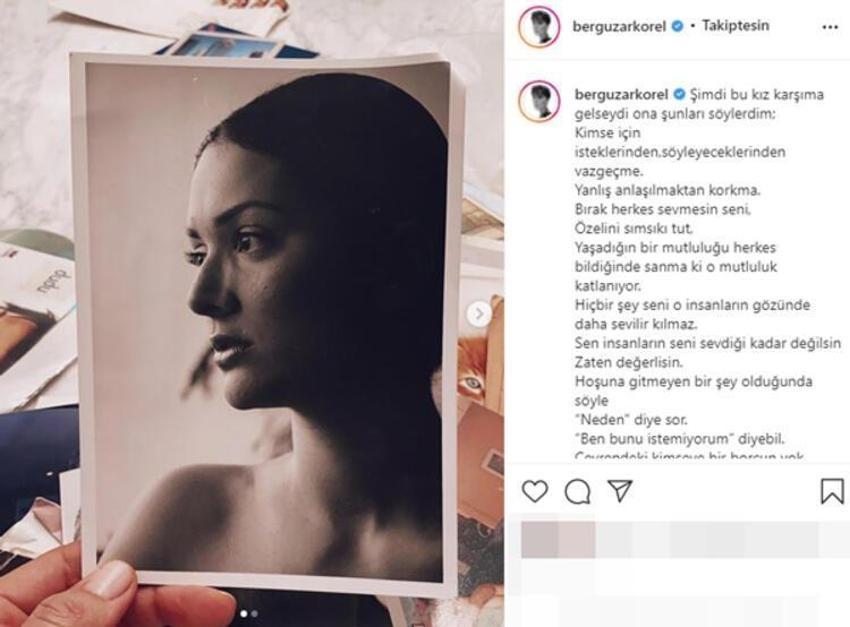 Bergüzar Korel gençlik fotoğraflarını yayınladı! Böyle seslendi...