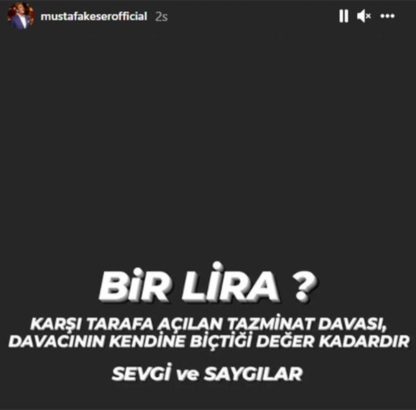 Mustafa Keser'den Bülent Ersoy'a dikkat çeken gönderme!